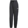 Spodnie damskie adidas Essentials Linear French Terry Cuffed czarne JC5948