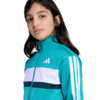 Dres dla dzieci adidas Seasonal Essentials Tiberio 3-Stripes Tricot miętowy JN2245