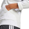 Bluza damska adidas Essentials Small Logo Feel Cozy jasnoszara JN1853