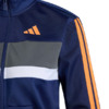 Dres dla dzieci adidas Seasonal Essentials Tiberio 3-Stripes granatowy KZ0148
