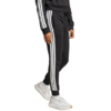 Spodnie damskie adidas Essentials 3-Stripes Fleece Slim czarno-białe JX2543