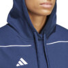 Bluza damska adidas Tiro 23 League Sweat Hoodie granatowo-biała HS3602