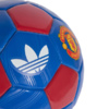 Piłka nożna adidas Manchester United Away Mini niebiesko-czerwona KE5121