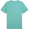 Koszulka męska Puma Ess 2 Color No.1 Logo miętowa 684708 59 