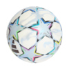 Piłka nożna adidas UCL League J290 26/27 League Stage biało-błękitna KE9767