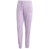 Spodnie damskie adidas Essentials 3-Stripes Fleece Slim różowe JY3097