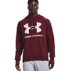 Bluza męska Under Armour Rival Fleece Big Logo HD bordowa 1357093 690