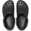 Chodaki dla dzieci Crocs BayBand Clog T czarne 208322 0C4