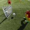 Rebounder potrójny, rama z siatką