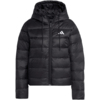 Kurtka damska adidas Essentials Climawarm Light Down Hoodie czarna KC1580