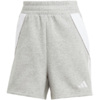 Spodenki damskie adidas Tiro 24 Sweat szaro-białe IR9327