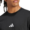 Koszulka męska adidas Essentials Small Logo Single czarna JE9024