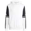 Bluza męska adidas Squadra 25 Sweat Hoodie biało-czarna JD2976