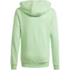 Bluza dla dzieci adidas Big Logo Essentials Cotton Hoodie jasnozielona IS2591