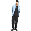 Bluza męska adidas Essentials 3-Stripes Fleece Full-Zip Hoodie błękitna KY4143