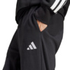 Spodnie męskie adidas Essentials Feel Cozy French Terry czarne JE3854