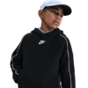 Dres dla dzieci Nike Sportswear Club Fleece czarny HQ9318 010