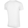 Koszulka męska 4F biała H4Z22 TSM031 10S
