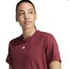 Koszulka damska adidas Versatile Tee bordowa IL1365