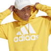 Bluza męska adidas Essentials French Terry Big Logo Hoodie żółta IC9834