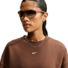 Bluza damska Nike Studio Fleece brązowa IM8082 259