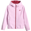 Kurtka dla dziewczynki softshell 4F F478 jasny fiolet 4FJWSS26TSOFF478 52S