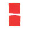 Frotki na rękę Nike Swoosh Wristbands 2 szt. pomarańczowe N1012405802OS