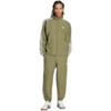 Dres męski adidas 3-Stripes Woven oliwkowy KY2300