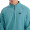 Bluza polarowa męska 4F M065 morska zieleń 4FWAW25UFLEM065 46S