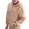 Bluza dla dzieci Nike Sportswear Club Fleece beżowa FD3004 200