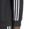 Bluza męska adidas Tiro 23 League Sweat Hoodie czarno-biała HS3598