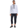 Bluza damska Under Armour Rival Fleece HB Hoodie biała 1356317 100