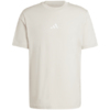Koszulka męska adidas Essentials Small Logo Single Jersey beżowa JD1779