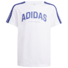 Koszulka dla dzieci adidas Codes Collegiate Graphic biała JI6674