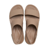 Sandały damskie Crocs Brooklyn Low Wedge beżowe 206453 2EL