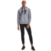 Bluza damska Under Armour Rival Fleece Logo Hoodie szara 1356318 035
