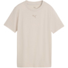 Koszulka dla dzieci Puma ESS Centered Cat Logo Tee beżowa 692972 82