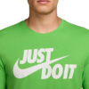 Koszulka męska Nike Tee Just Do It Swoosh zielona AR5006 308
