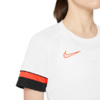 Koszulka damska Nike Df Academy 21 Top Ss biała CV2627 101