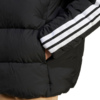 Kurtka męska adidas Essentials Climawarm 3 Stripes Puffer Down Hooded czarna JM4165