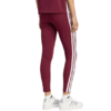 Legginsy damskie adidas Essentials 3-Stripes bordowe KF8313