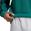 Bluza męska adidas Essentials 3-Stripes Fleece zielona JE6306 