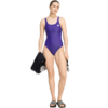 Kostium kąpielowy damski adidas V-back fioletowy KS2951