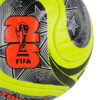Piłka nożna adidas World Cup 26 Trionda Pro Winter zielono-czarno-srebrna JD8023