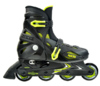 Łyżworolki Roces Orlando III czarno-limonkowe 400687 09  