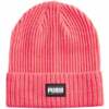 Czapka Puma Ribbed Classic Cuff Beanie różowa 024038 08