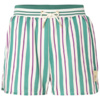 Spodenki damskie Fila Lassance zielono-kremowe FAW1002 13382