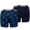 Bokserki dla dzieci Puma Basic Boxer 2P granatowe, czarne 935526 02