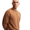 Bluza męska Nike Club FT jasny brąz FN3888 270