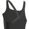 Kostium kąpielowy dla dziewczynki V-back Swimsuit czarny JM8223